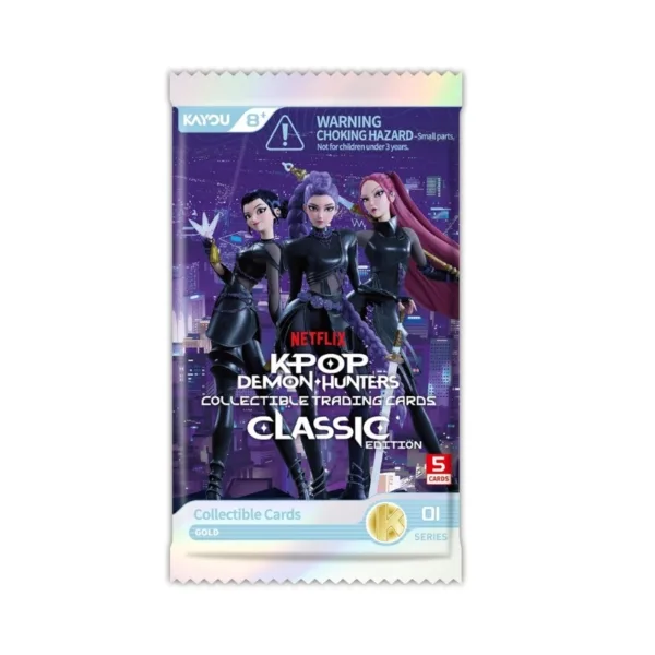 Kayou K-POP Demon Hunters Trading Cards: Classic Edition Series 1-A Booster Pack Display Box 12 Packs