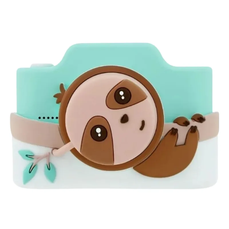 Kidamento Kids Digital Camera featuring Zippy the Sloth design, ideal for young photographers and video creators.