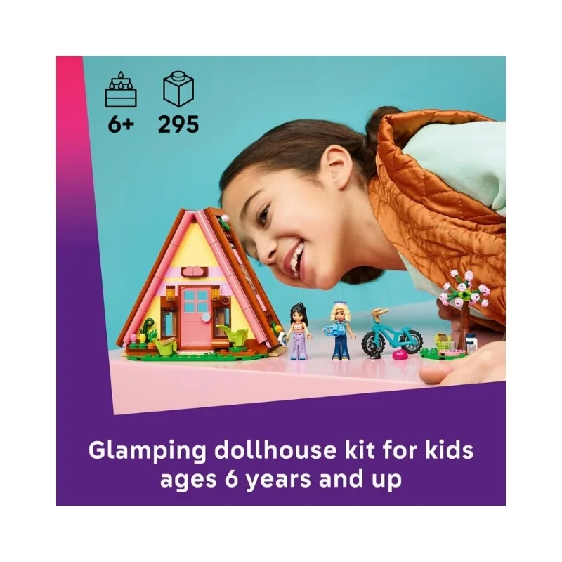 LEGO Friends 42682 Nature Glamping Cabin Building Toy Set - 6585589 - Image 3