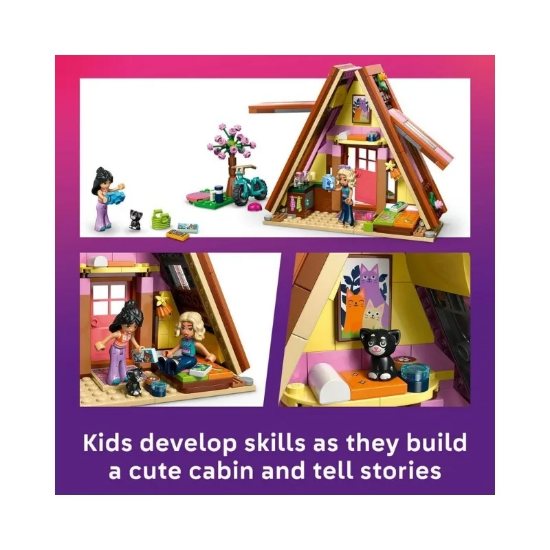 LEGO Friends 42682 Nature Glamping Cabin Building Toy Set - 6585589 - Image 5