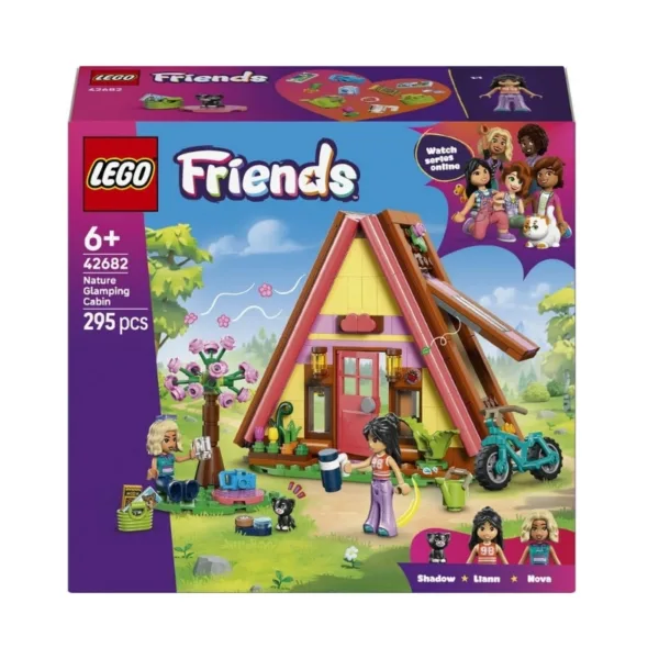 LEGO Friends 42682 Nature Glamping Cabin Building Toy Set – 6585589