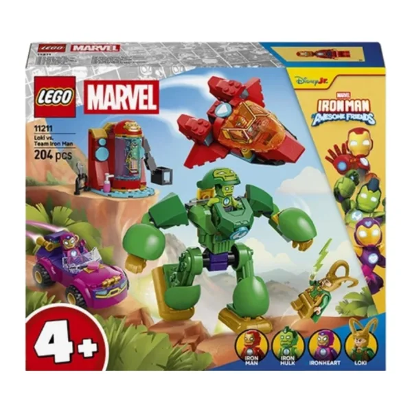 LEGO Marvel 11211 Iron Man and His Awesome Friends – Loki vs. Team Iron Man – 6590583