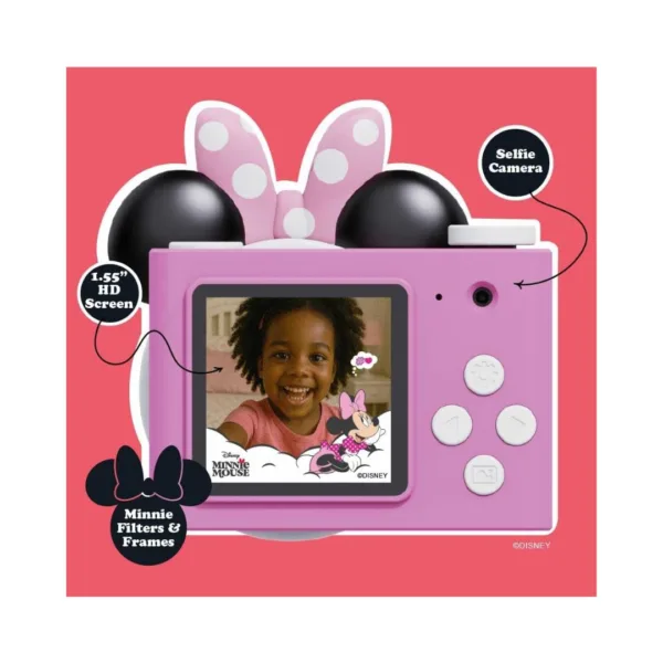 Kiimento Disney Licensed Kids Mini Camera Minnie Mouse – 13160