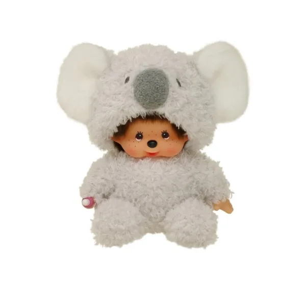 Monchhichi Sitting Fluffy Koala Plush by Sekiguchi Animal Series Collectible Plush Doll – M-245772