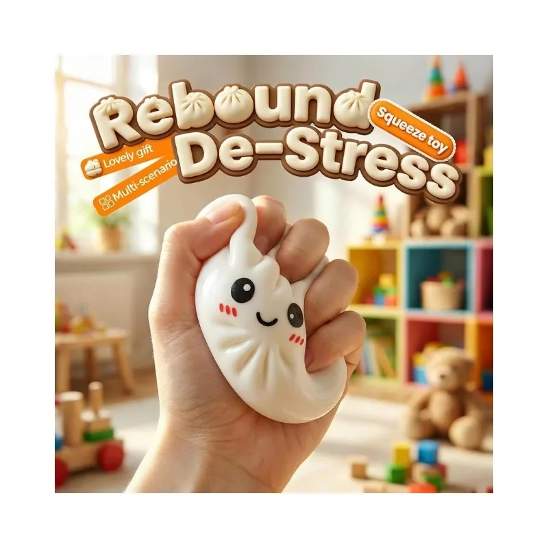 Squeezy Dumplings Stress Relief Toy Random Surprise 1pc - Image 3