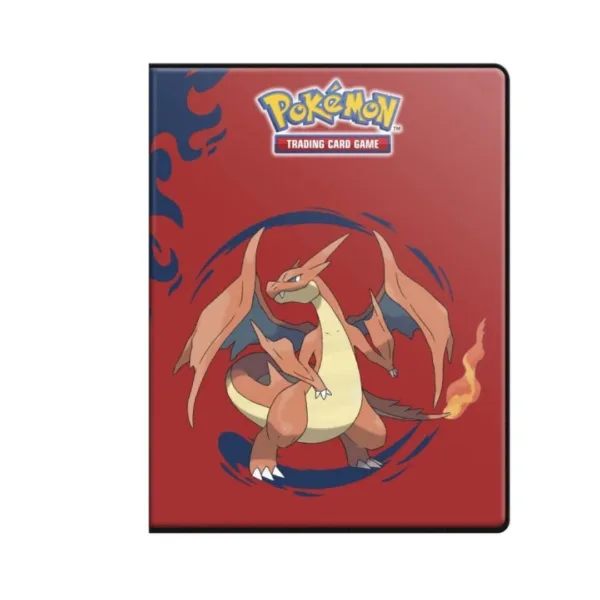Ultra PRO: Pokémon TCG 9-Pocket Portfolio Mega Charizard X & Mega Charizard Y – 81778