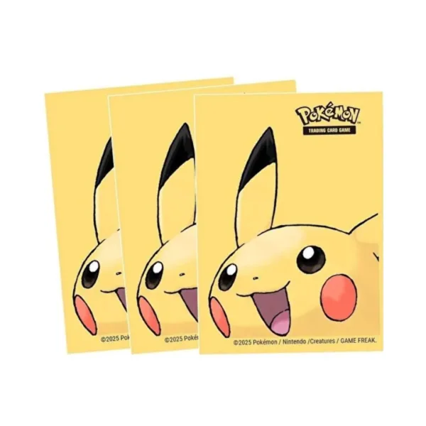 Ultra Pro: Pokemon Pikachu 65ct Deck Protector sleeves – 75583