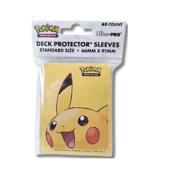Ultra Pro: Pokemon Pikachu 65ct Deck Protector sleeves – 75583