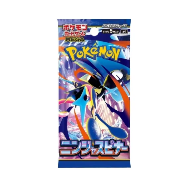 Pokemon TCG: Mega Expansion M4 Ninja Spinner Booster Pack JPN – M4-NINJA