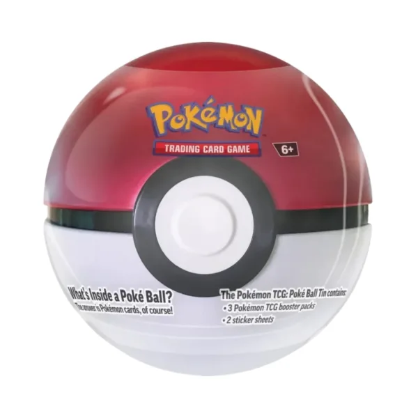 Pokémon TCG: Poké Ball Tin 2024 Series (One Random Tin)