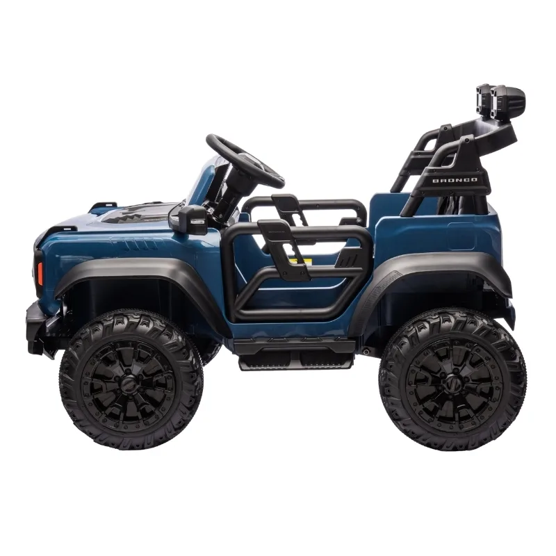 Rayfun Ford 2023 Ford Bronco Raptor Blue 2.4G 24V5AH Electric Ride-On Car - BDM0975 - Image 2