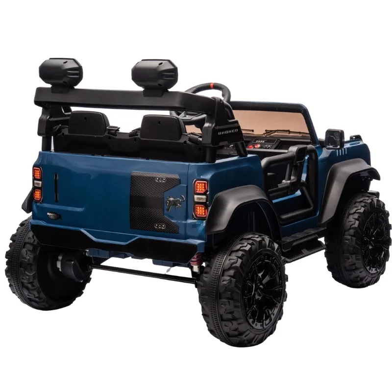 Rayfun Ford 2023 Ford Bronco Raptor Blue 2.4G 24V5AH Electric Ride-On Car - BDM0975 - Image 4