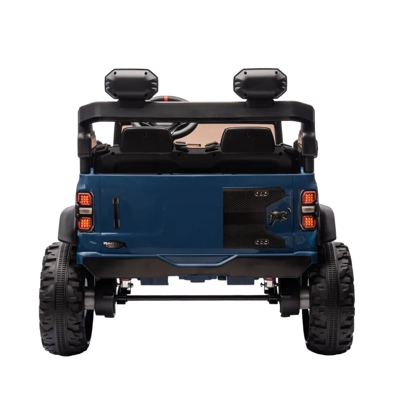Rayfun Ford 2023 Ford Bronco Raptor Blue 2.4G 24V5AH Electric Ride-On Car - BDM0975 - Image 5