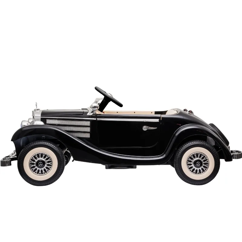 Rayfun Mercedes-Benz BenzTyp 540K Black 2.4G 12V7AH Electric Ride-On Car - A200 - Image 2