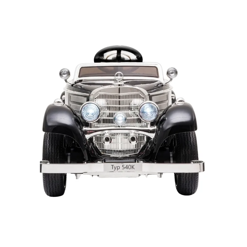Rayfun Mercedes-Benz BenzTyp 540K Black 2.4G 12V7AH Electric Ride-On Car - A200 - Image 3