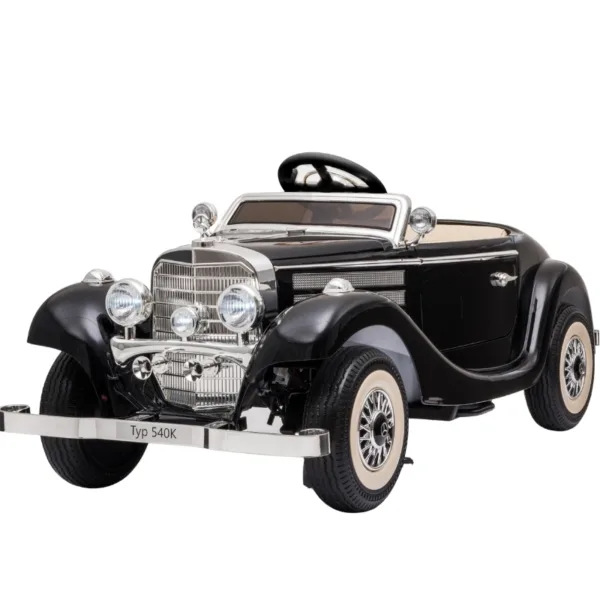 Rayfun Mercedes-Benz BenzTyp 540K Black 2.4G 12V7AH Electric Ride-On Car – A200