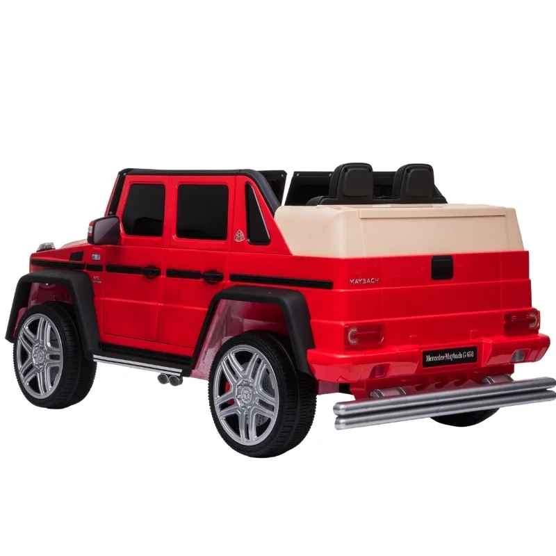 Rayfun Mercedes Benz Maybach G650 Red 2.4G 12V4.5AH Electric Ride-On Car - A100 - Image 3