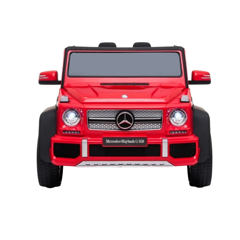 Rayfun Mercedes Benz Maybach G650 Red 2.4G 12V4.5AH Electric Ride-On Car - A100 - Image 5
