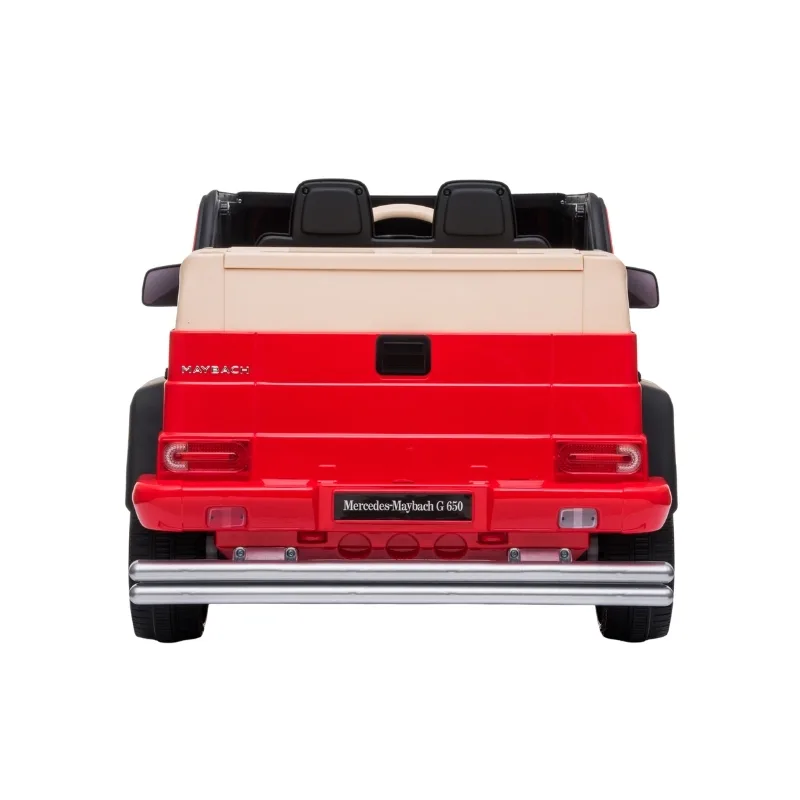 Rayfun Mercedes Benz Maybach G650 Red 2.4G 12V4.5AH Electric Ride-On Car - A100 - Image 6