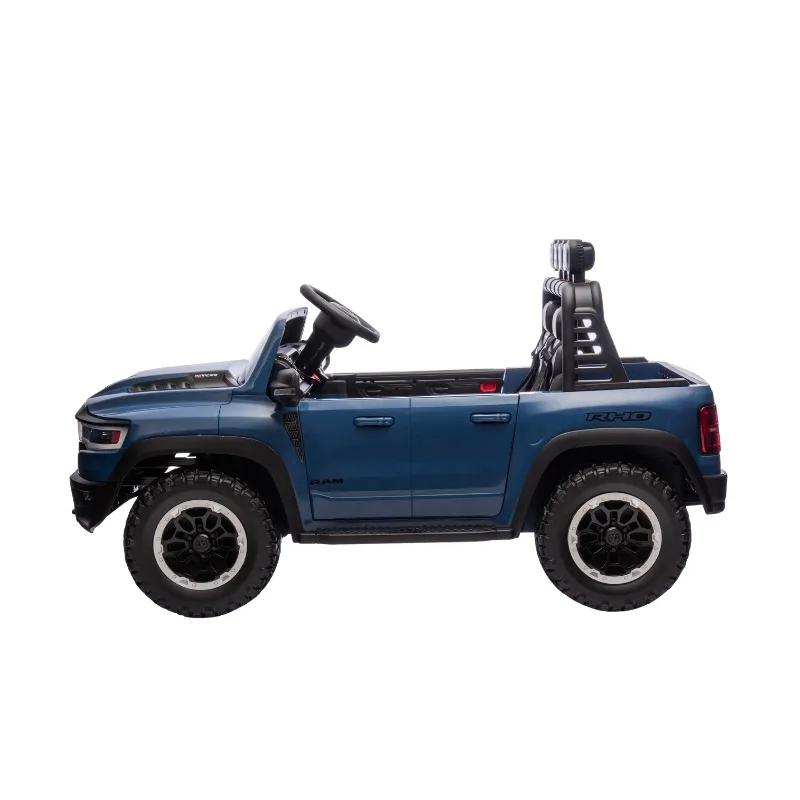 Rayfun RAM 1500 RHO Super Truck 2.4G Deep Blue 24V7AH Ride On Cars - 42060 - Image 2