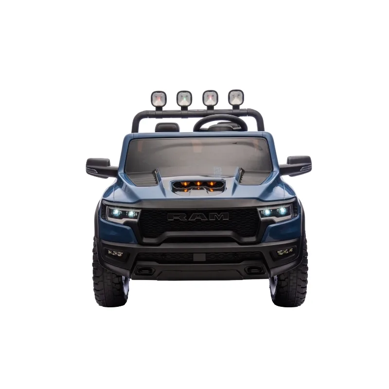 Rayfun RAM 1500 RHO Super Truck 2.4G Deep Blue 24V7AH Ride On Cars - 42060 - Image 3