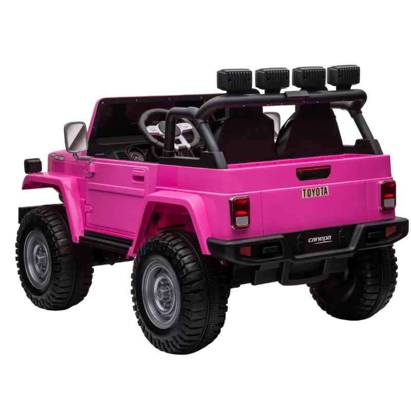 Rayfun Toyota Pink 2.4G 24V7AH Electric Ride-On Car - S316 - Image 3