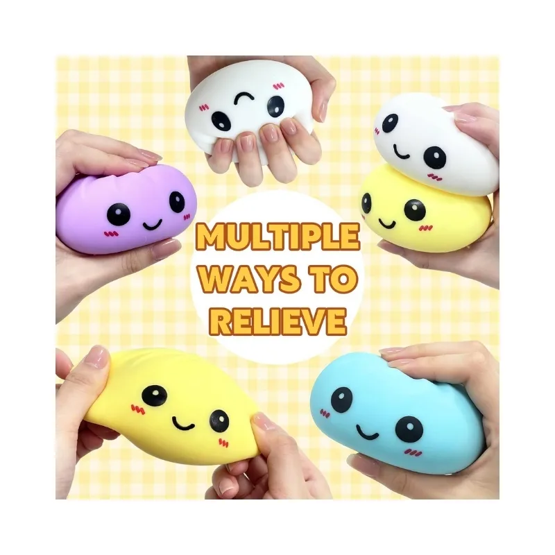 Squishy Bun Mini Flour Buns Fidget Toys (Random Surprise 1pc) - Image 5