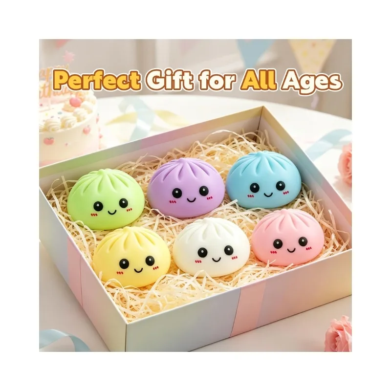 Squishy Bun Mini Flour Buns Fidget Toys (Random Surprise 1pc) - Image 7