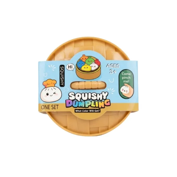 Squishy Bun Multi Coloured Buns Fidget Toy (Random Surprise 1pc)