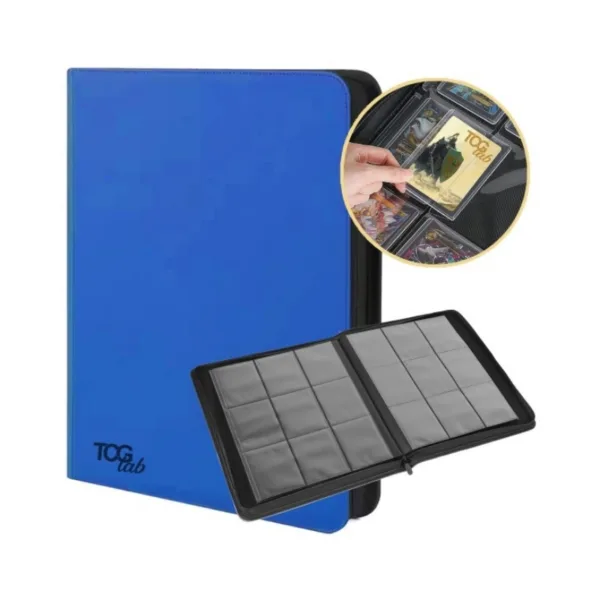 TcgLab 9-Pocket Toploader Album Blue – 147379