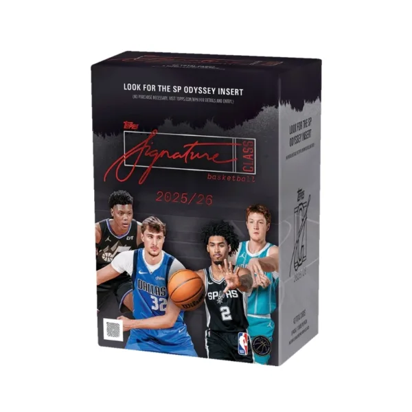 Topps Signature Class Basketball 2025-26 Value Box (6 Packs )