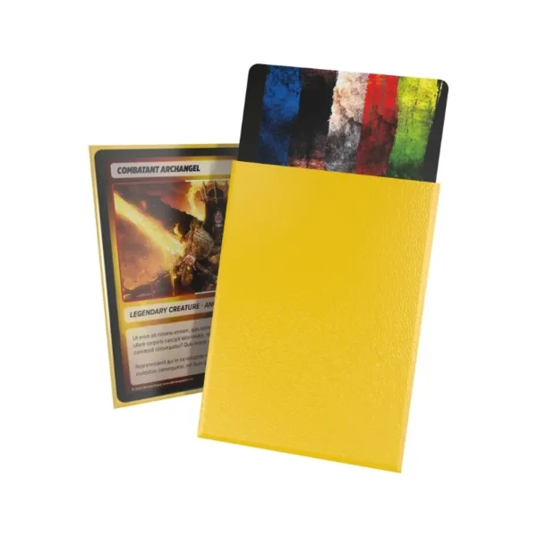 Ultimate Guard Cortex Sleeves Matte Standard Size (100) Yellow – UGD011163
