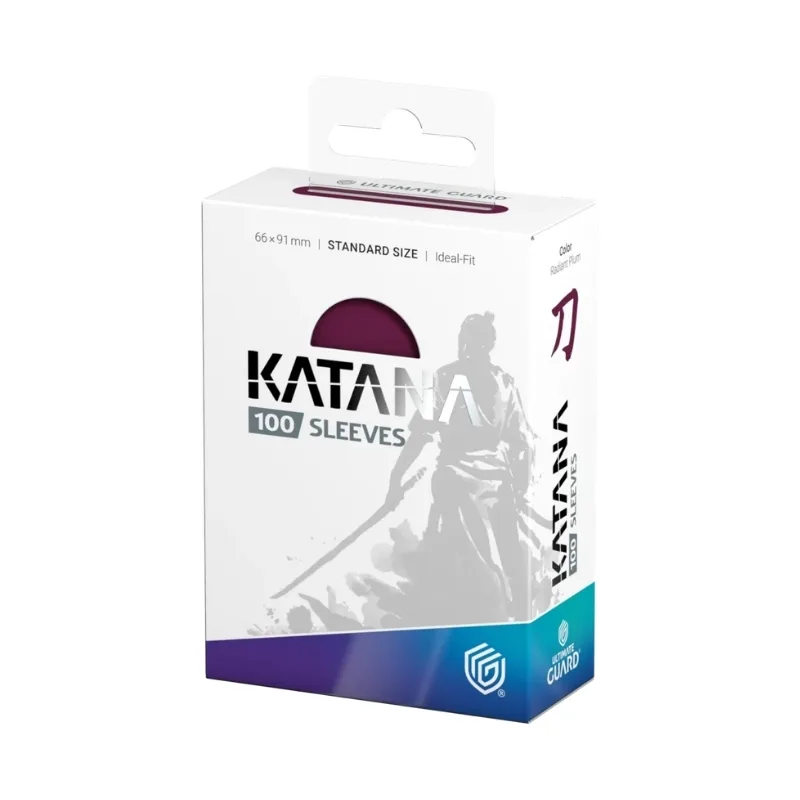 Ultimate Guard Katana Sleeves Standard Size (100) Radiant Plum - UGD011430 - Image 3