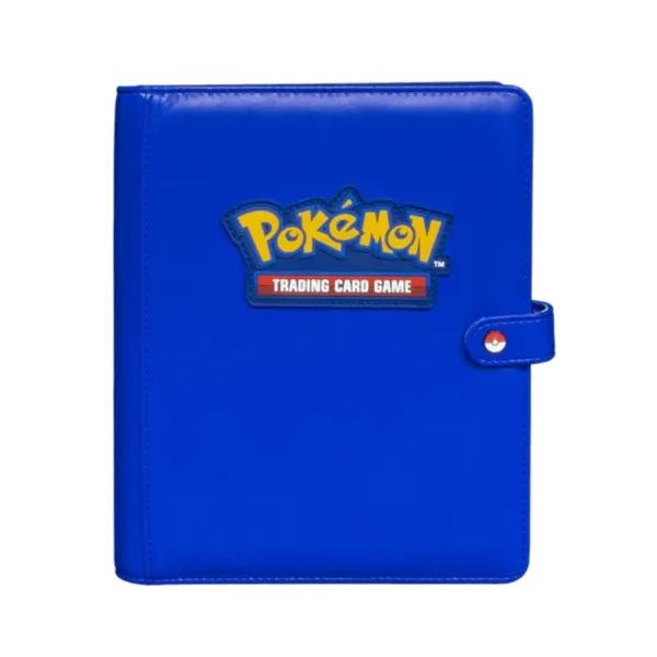 Ultra PRO: 4-Pocket Premium Snap Binder  Blue for Pokémon – 74926