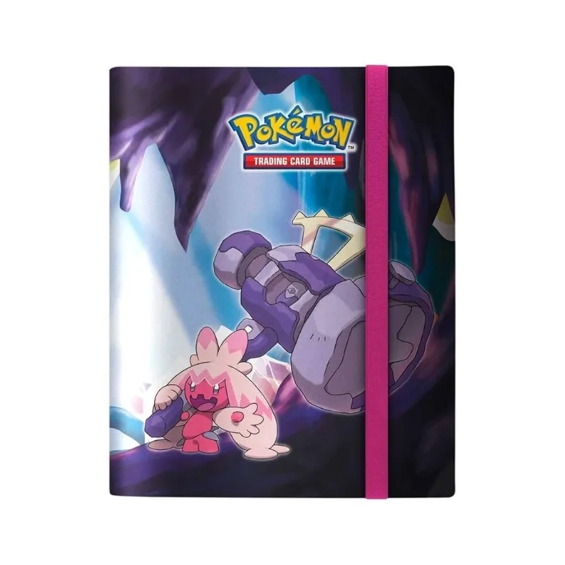 Tinkaton 9 Pocket PRO Binder for Pokémon, featuring a colorful design and nine card slots per page for card organization