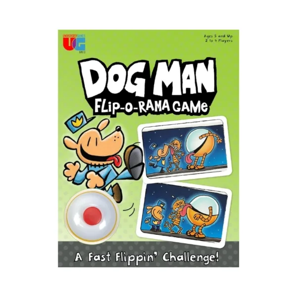 University Games: Dog Man Flip-O-Rama Game – 7-012