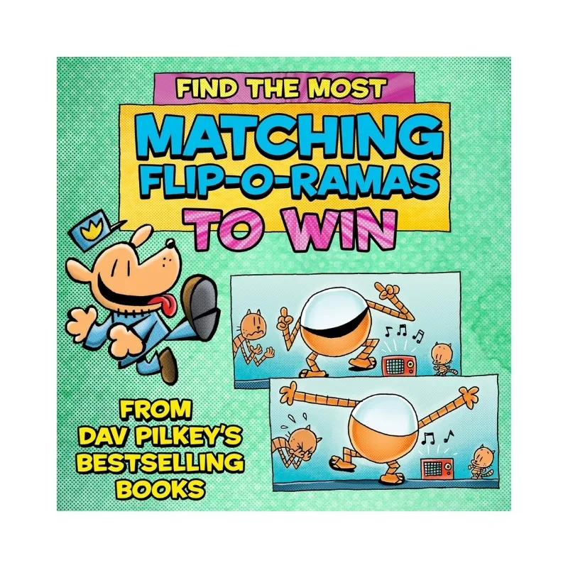University Games: Dog Man Flip-O-Rama Game - 7-012 - Image 3