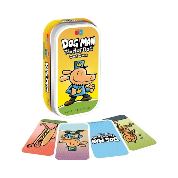 University Games: Dog Man Hot Dog Game Tin – 7-011