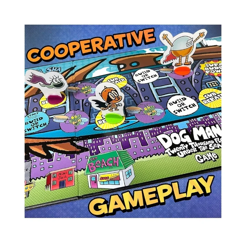 University Games: Dog Man Twenty Thousand Fleas Under the Sea Game - 7-013 - Image 4