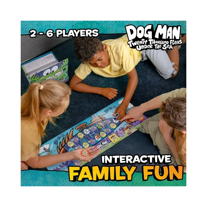 University Games: Dog Man Twenty Thousand Fleas Under the Sea Game - 7-013 - Image 6