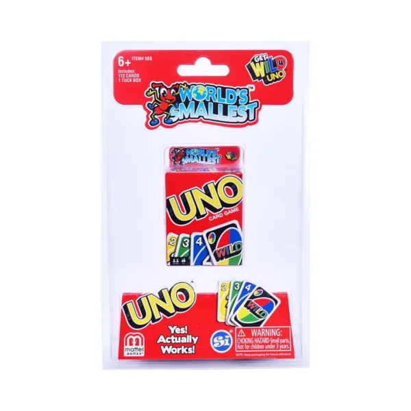 World’s Smallest Uno Dare Card Game – 568