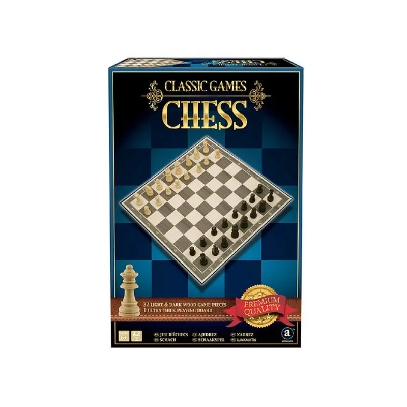 Ambassador Classic Games Wooden Chess Board Games - ST001 - Image 3