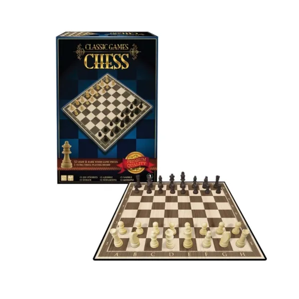 Ambassador Classic Games Wooden Chess Board Games – ST001