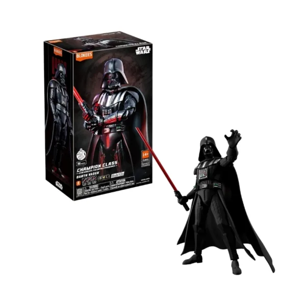 Blokees Star Wars Buildable Darth Vader Snap-Fit Model Kit Poseable Action Figure – 75801