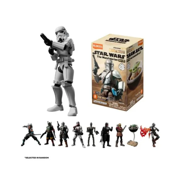 Blokees Star Wars Galaxy Version GV01 The Mandalorian Series Snap-Fit Model Kit (Blind Box) – 75841