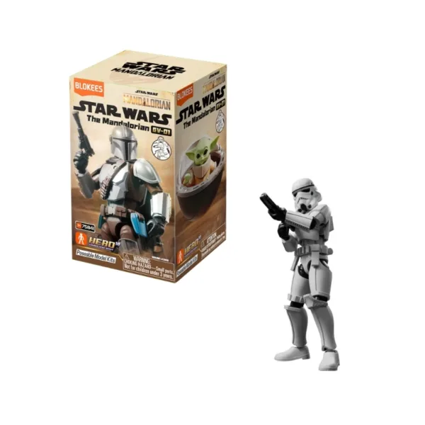 Blokees Star Wars Galaxy Version GV01 The Mandalorian Series Snap-Fit Model Kit (Blind Box) – 75841