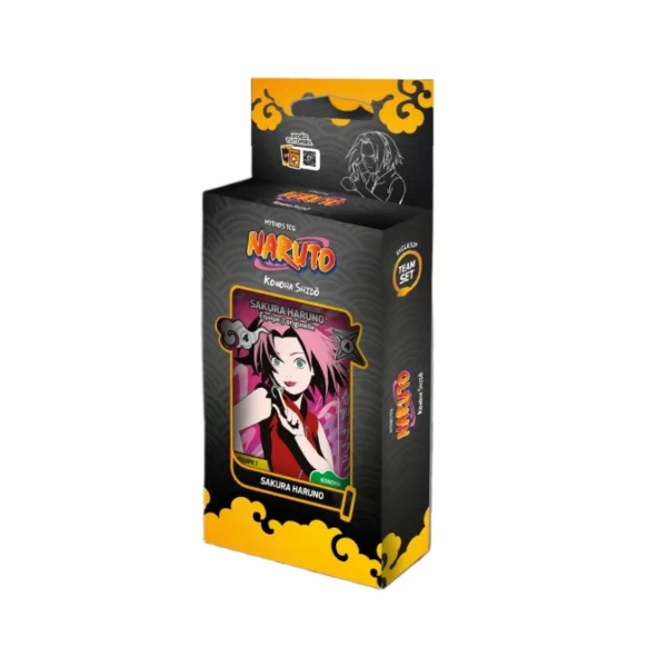 Cicaboom: Naruto Mythos TCG Konoha Shido Sakura Haruno 2nd Edition Team Set Box (3 Pack)