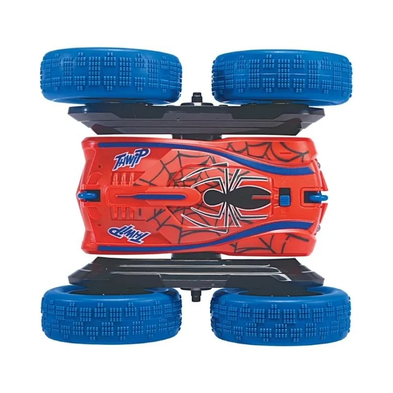 Dickie Marvel Spider-Man & Venom 2-in-1 Double-Sided RC Stunt Car - 360 Flip Remote Control Car - Image 4