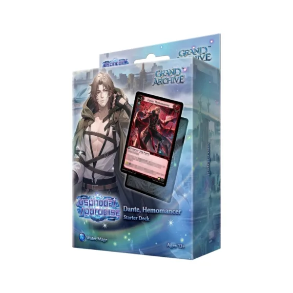 Grand Archive TCG: Dante Hemomancer Starter Deck – Water / Exia Mage Class