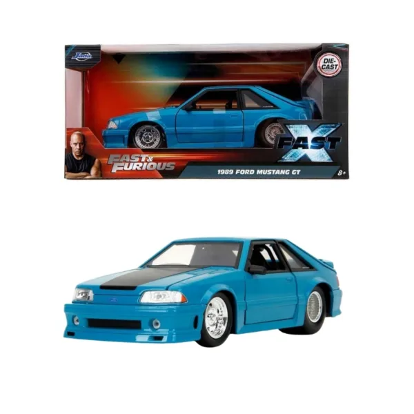 Jada Toys Fast & Furious Ford Mustang GT 1:24 Scale Die-Cast Metal Model Car